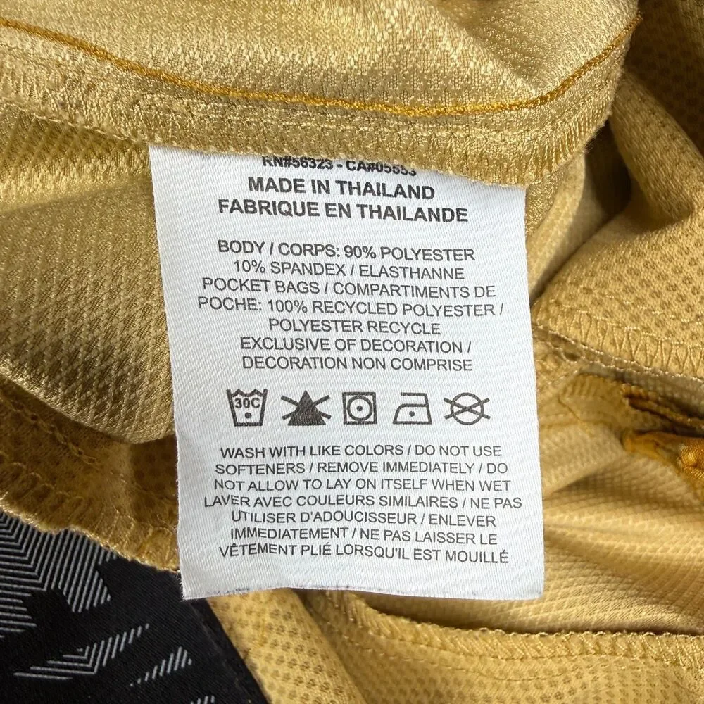 Nike Golf Shorts Mens 42 Gold Camo Dri Fit Flex‎ Performance Stretch BV0383-723